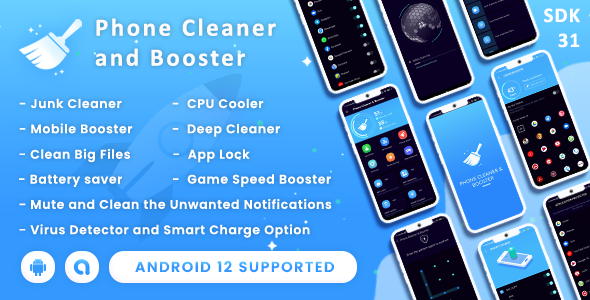 Mobile phone Cleaner and Booster(Android 11 Supported)