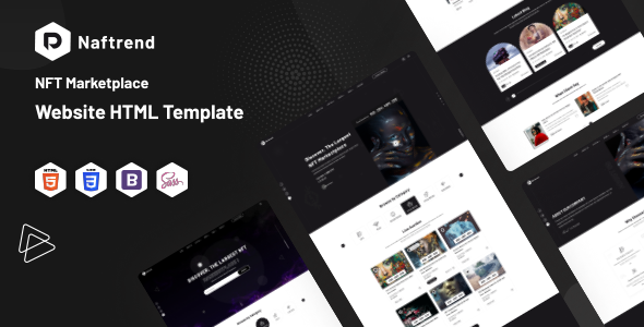 Naftrend – NFT Market HTML Template