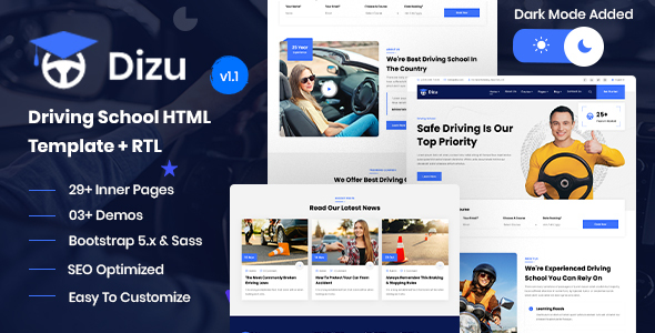 Dizu – Utilizing Faculty HTML Template