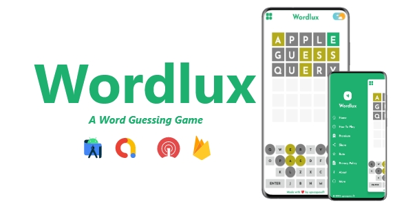 Wordlux – A Discover Guessing Recreation App | ADMOB, FIREBASE, ONESIGNAL