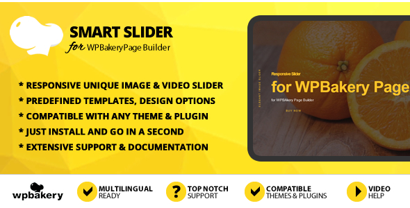 Intellectual Slider Addon for WPBakery Web page Builder