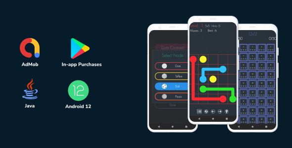 Dots Join (AdMob + In-app Purchases)