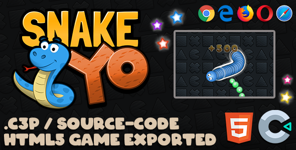 Snake YO HTML5 Game – With Function 3 File