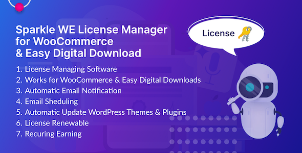 Sparkle WooCommerce & Easy Digital Download License Manager