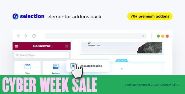 Selection  – Elementor Addons Pack for WordPress