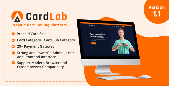 CardLab – Prepaid Card Selling Platform