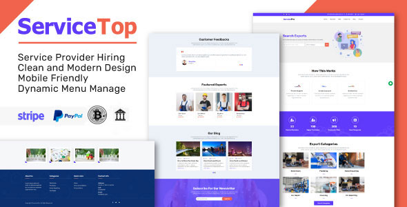 ServiceTop – Professional Service Selling Marketplace