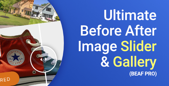 Ultimate Before After Image Slider & Gallery