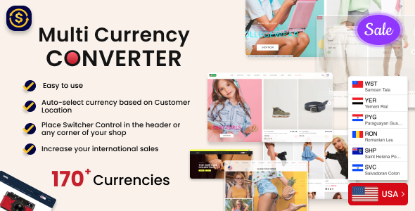 MyShopKit Multi Currency Converter