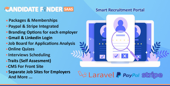 Candidate Finder SaaS – Smart Recruitment Portal