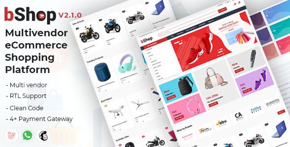 bShop – Laravel eCommerce Shopping Platform