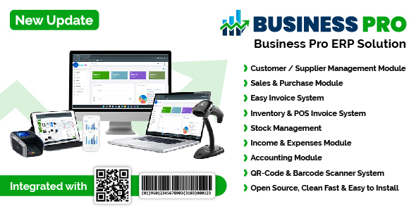 Business Pro – Accounting & Inventory / Product / Shop / Company Management