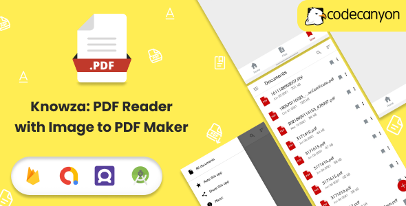 Knowza – pdf reader, pdf viewer, image to pdf