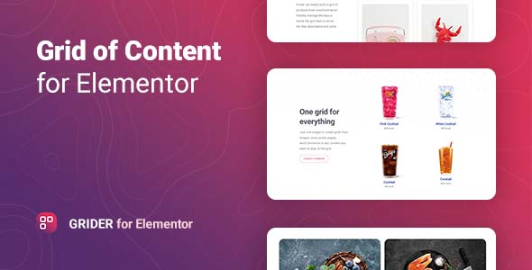 Grider – Grid of Content and Products for Elementor