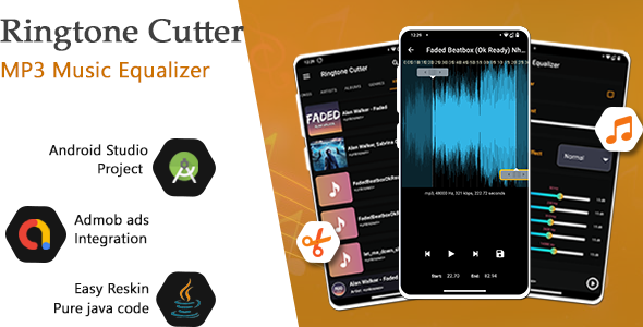 Ringtone Maker – MP3 Cutter With Admob Ads Integration