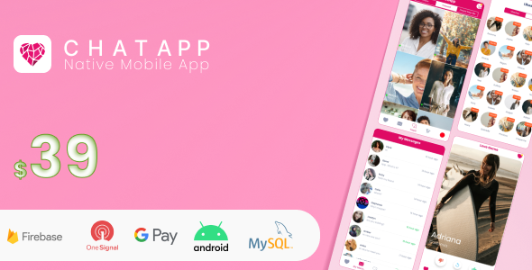 ChatApp – Dating & Social Media App