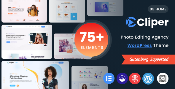 Cliper – Clipping Route Company WordPress Theme