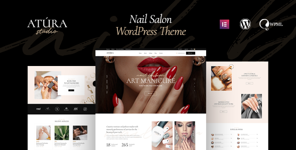 Atura – Nail Salon WordPress Theme