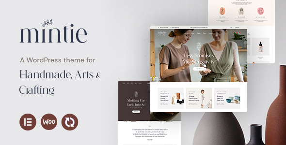 Mintie – Arts & Crafts WooCommerce Theme