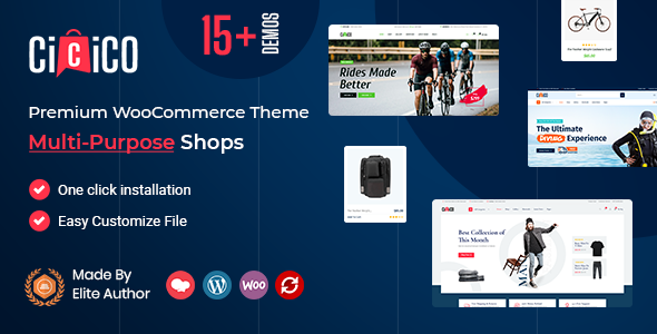 Cicico – Neatly-liked Multi Store WooCommerce Theme