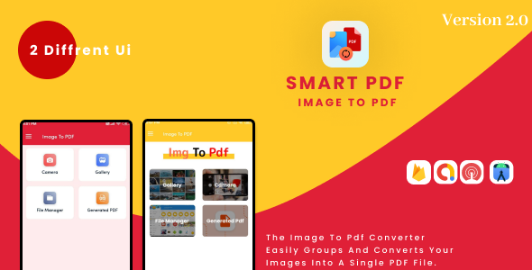 Dapper PDF : IMAGE To PDF Converter | Admob integrated