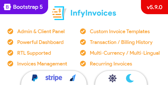 InfyInvoices – Laravel Invoice Management System – Billing Management