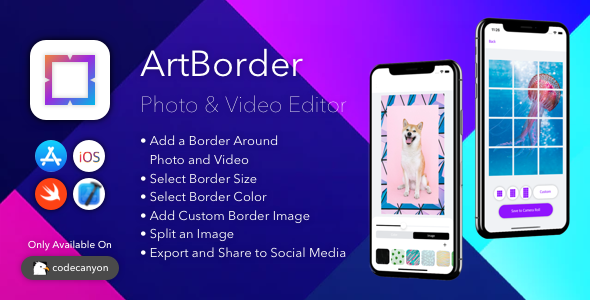 ArtBorder – iOS Characterize & Video Editor