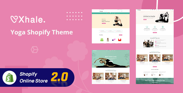 XHALE- Yoga Shopify Theme