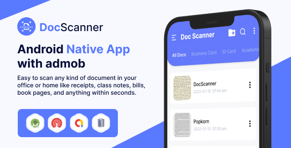 DocScanner – Android App with Admob