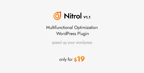 Nitrol – Multifunctional Optimization WordPress Plugin