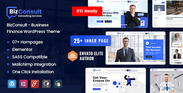 BizConsult | Industry WordPress Theme