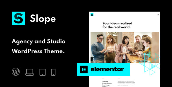 Slope – Company & Studio WordPress Theme