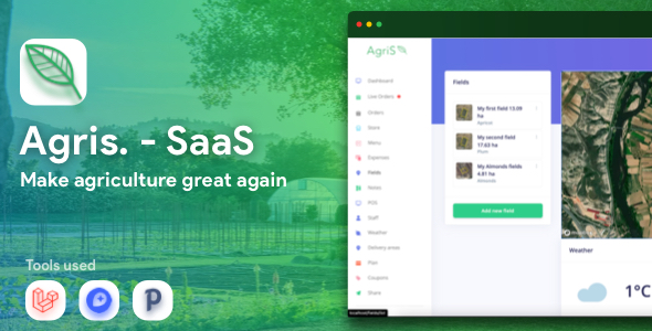 Agris – SaaS platform script for agriculture