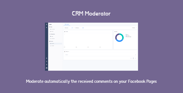 CRM Moderator for computerized Facebook feedback moderation