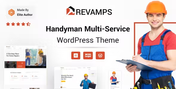 Revamps – Handyman Provider WordPress Theme