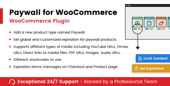 Paywall for WooCommerce