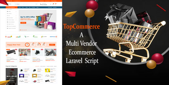 TopCommerce – Laravel Multi Seller eCommerce Script