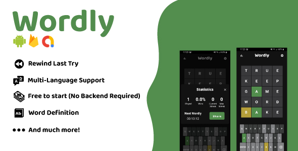 Wordly – Word Guessing Game