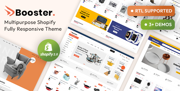 Booster – Multipurpose Shopify 2.0 Theme