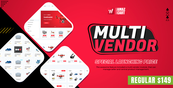 Multi-Vendor – AmazCart Laravel Ecommerce System CMS