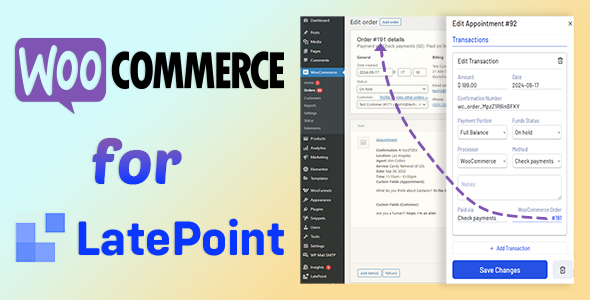 WooCommerce for LatePoint (Funds Addon)