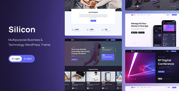 Silicon – Multipurpose Skills WordPress Theme