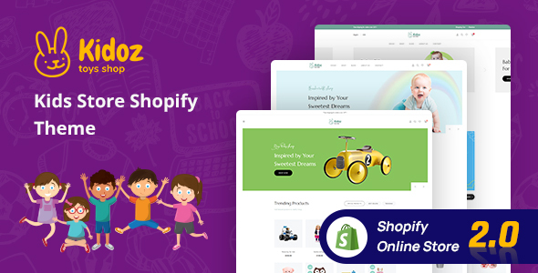 Kidoz – Teenagers Store Shopify 2.0 Theme