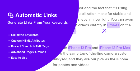 Automatic Hyperlinks