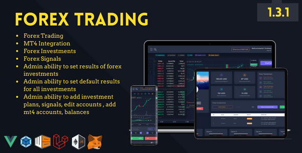 Forex Trading & Funding Addon For Bicrypto