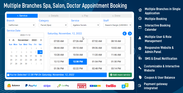 DevSteed | Spa, Salon, Doctor Appointment Booking & Agenda Booking