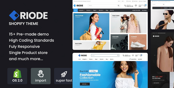 Riode | Multi-Reason Shopify Theme