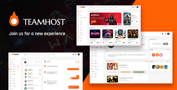 TeamHost – Gaming Neighborhood  HTML