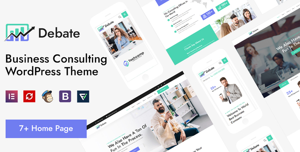 Debate – Industry Consulting WordPress Theme