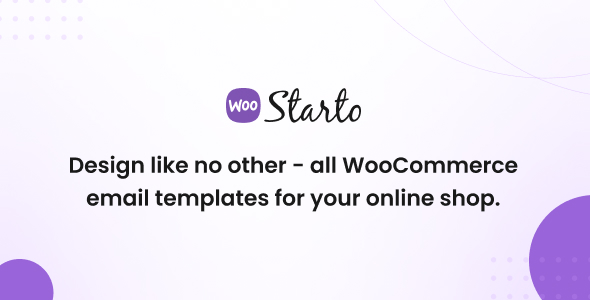 Starto – WooCommerce Responsive E-mail Template